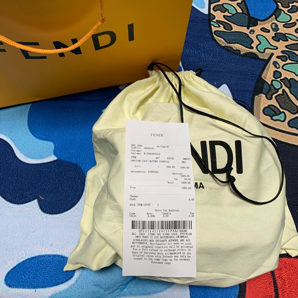 Fendi Mon Tresor Bucket Bag